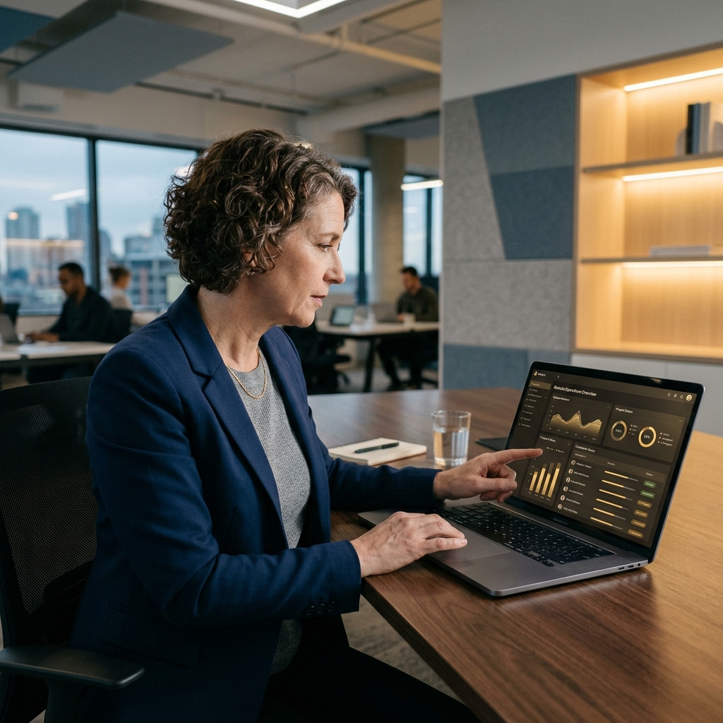 Contractor Operations Management Dashboard